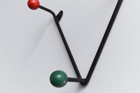 Vintage Metal Zig Zag Atomic Coat Hook