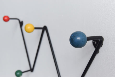 Vintage Metal Zig Zag Atomic Coat Hook
