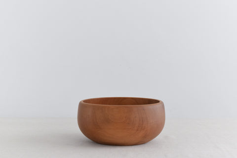 Vintage Mid-Century Hand Turned Kauri Wood Bowl
