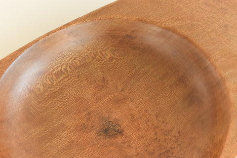 Vintage Mid-Century Hand Turned Wooden Bowl