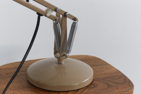 Vintage Mushroom Beige Anglepoise 90 Lamp by Herbert Terry & Sons