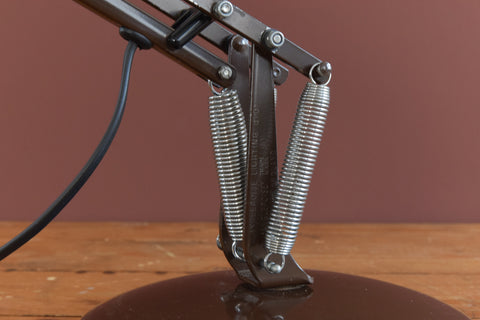 Vintage Nugget Brown Anglepoise Model 90 Lamp by Herbert Terry & Sons