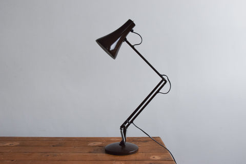 Vintage Nut Brown Anglepoise 90 Lamp by Herbert Terry & Sons