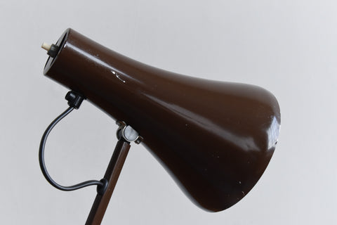 Vintage Nut Brown Anglepoise 90 Lamp by Herbert Terry & Sons