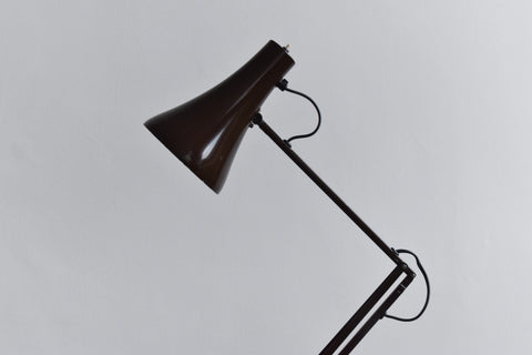 Vintage Nut Brown Anglepoise 90 Lamp by Herbert Terry & Sons