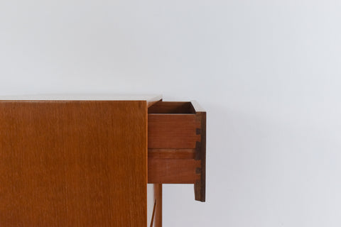 Vintage Oak 4 Drawer Stag C Range Chest of Drawers by John & Sylvia Reid