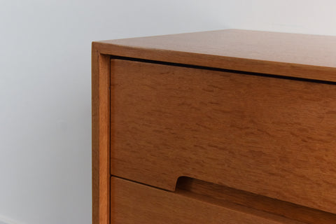 Vintage Oak 3 Drawer Stag C Range Chest of Drawers by John & Sylvia Reid