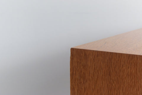 Vintage Oak 3 Drawer Stag C Range Chest of Drawers by John & Sylvia Reid