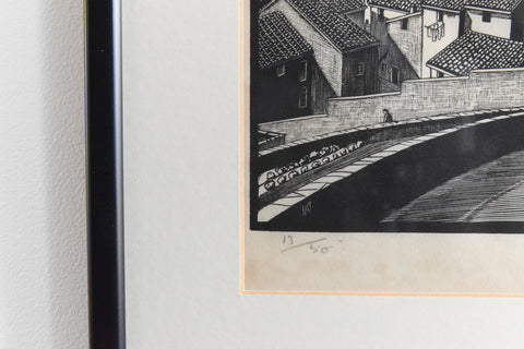 Vintage Original 1925 Framed Print
