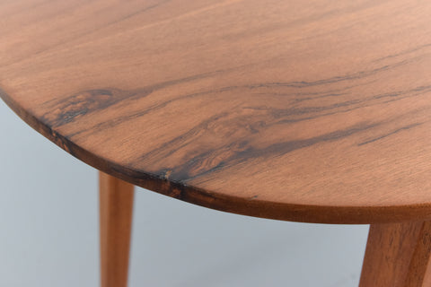 Vintage Oval Ended Wooden Coffee Table