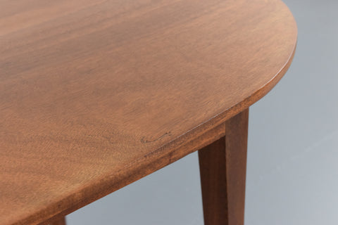 Vintage Oval Ended Wooden Coffee Table