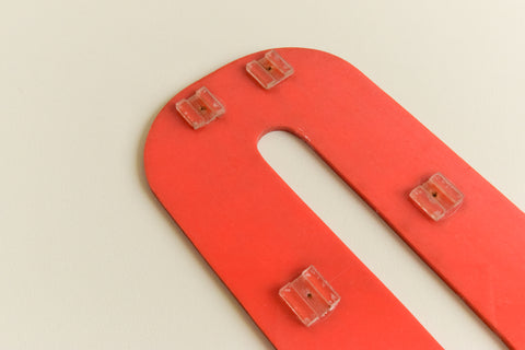 Vintage Perspex Red Shop / Cinema / Theatre Sign Letter 'O'
