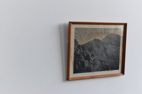 Vintage Framed Photograph Print of Keswick Lake District, Cumbria