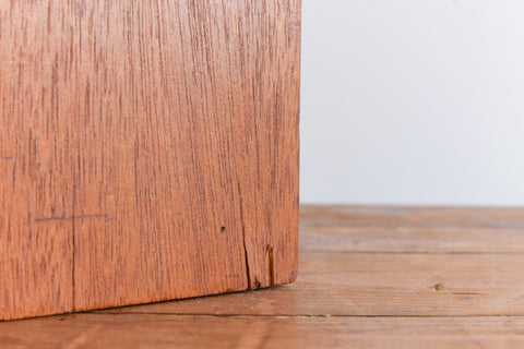 Vintage Plywood Desktop Paper Rack