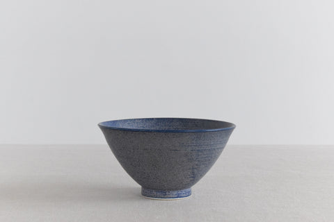 Vintage Purple and Blue Small Studio Pottery Bowl