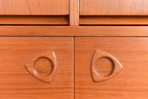 Vintage Rare Danish Teak Sideboard by Clausen & Son, Silkeborg
