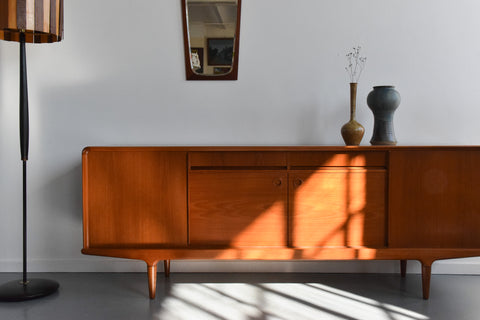 Vintage Rare Danish Teak Sideboard by Clausen & Son, Silkeborg