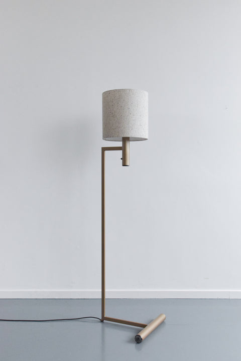 Vintage Rare Metal Floor Lamp by Durlston Designs