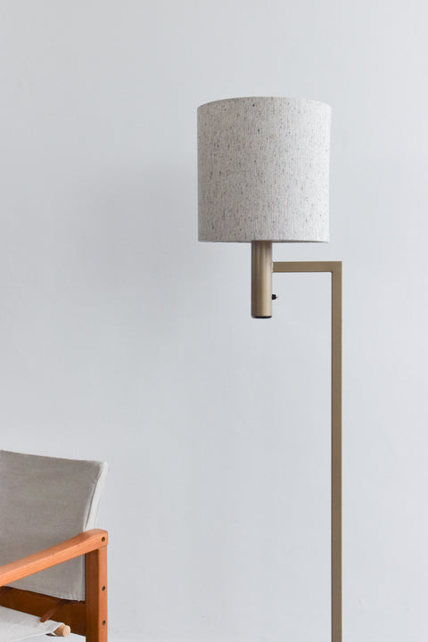 Vintage Rare Metal Floor Lamp by Durlston Designs