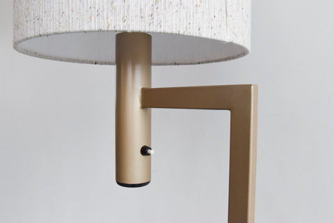 Vintage Rare Metal Floor Lamp by Durlston Designs