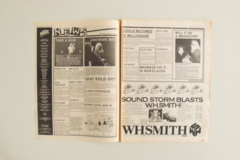 Vintage Record Mirror Newspaper / Magazine February 1981