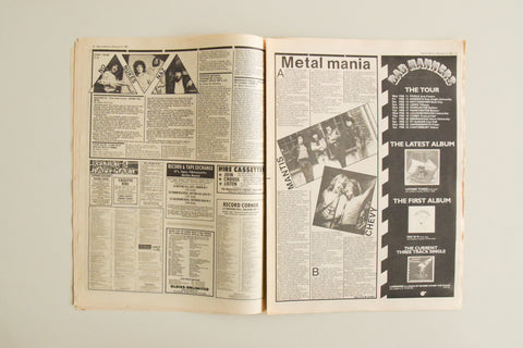 Vintage Record Mirror Newspaper / Magazine February 1981