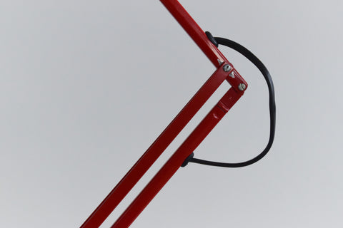 Vintage Red 1980s Anglepoise 90 Lamp by Herbert Terry & Sons