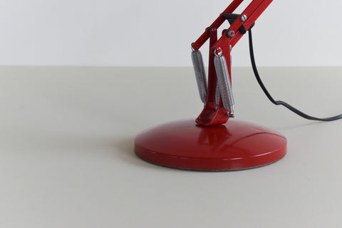 Vintage Red 1980s Anglepoise 90 Lamp by Herbert Terry & Sons