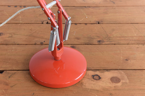 Vintage Red Anglepoise Lamp Model 75 by Herbert Terry & Sons