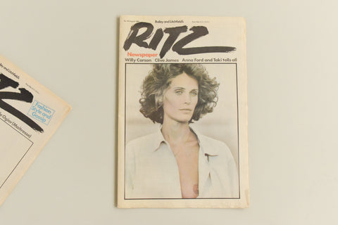 Vintage Ritz Newspaper / Magazine No. 44 Dated August 1980 Bailey and Litchfield