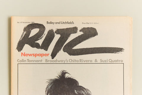 Vintage Ritz Newspaper / Magazine No. 47 Dated November 1980 Bailey and Litchfield