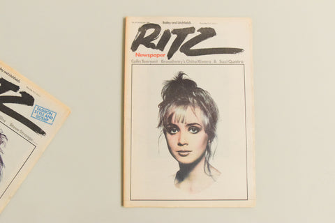 Vintage Ritz Newspaper / Magazine No. 47 Dated November 1980 Bailey and Litchfield
