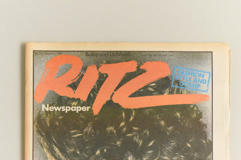 Vintage Ritz Newspaper / Magazine No. 50 Dated February 1981 Bailey and Litchfield