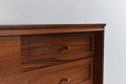 Vintage Small Rosewood and Mahogany Sideboard by White & Newton Ltd