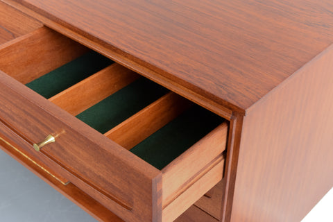 Vintage Small Rosewood and Mahogany Sideboard by White & Newton Ltd