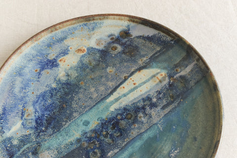 Vintage Rustic Ceramic Studio Pottery Platter