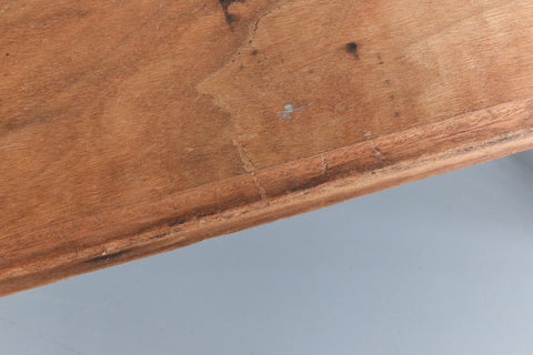 Vintage Rustic Wooden Folding Trestle Table