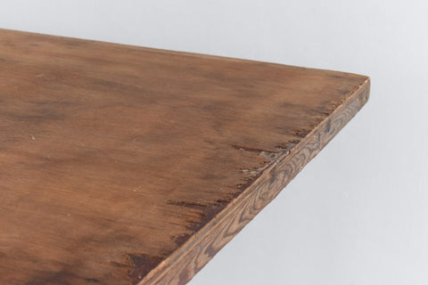 Vintage Rustic Wooden Folding Trestle Table