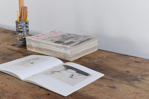 Vintage Rustic Wooden Folding Trestle Table with Metal Legs