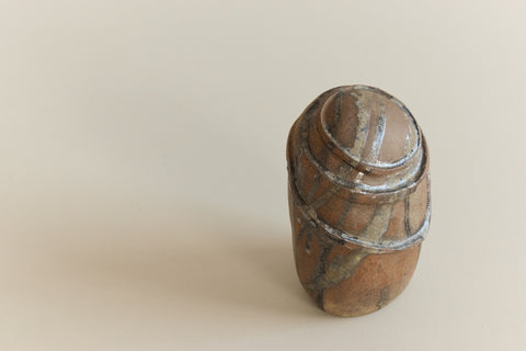 Vintage Sculptural Ceramic Studio Pottery Decorative Jar