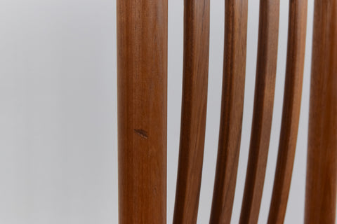 Vintage Danish Set of Four Teak Dining Chairs by Boltinge