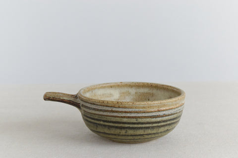 Vintage Set of 3 Studio Pottery Soup Bowls by Lotte Glob for Far North
