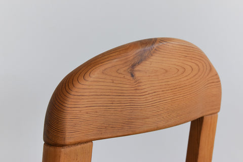 Vintage Set of Four Pine Dining Chairs