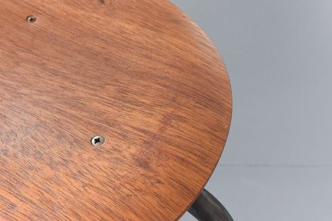 Vintage Set of Four Plywood Dot Chairs in the style of Fritz Hansen and Arne Jacobsen by Frederick Restall Ltd.