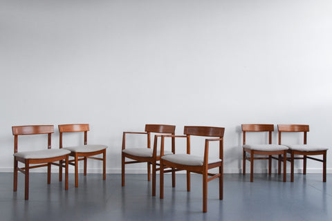 Vintage Set of Six Teak Dining Chairs by Gordon Russell