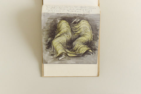 Vintage Shelter Sketch Book by Henry Moore