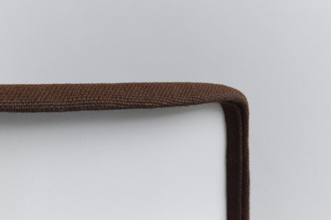 Vintage Single 1960s Tulip Dining Chair with Brown Upholstery by Maurice Burke for Arkana Model 115
