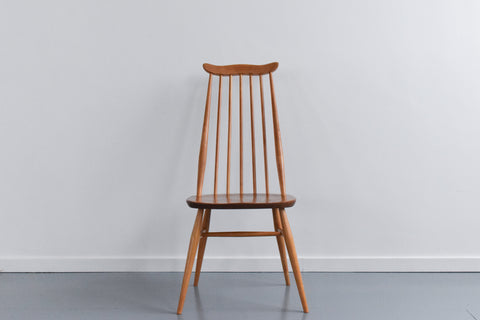 Vintage Single Ercol Light Elm Goldsmiths Dining Chair No.369