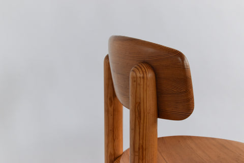 Vintage Single Pine Dining Chair by Rainer Daumiller
