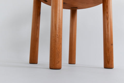 Vintage Single Pine Dining Chair by Rainer Daumiller